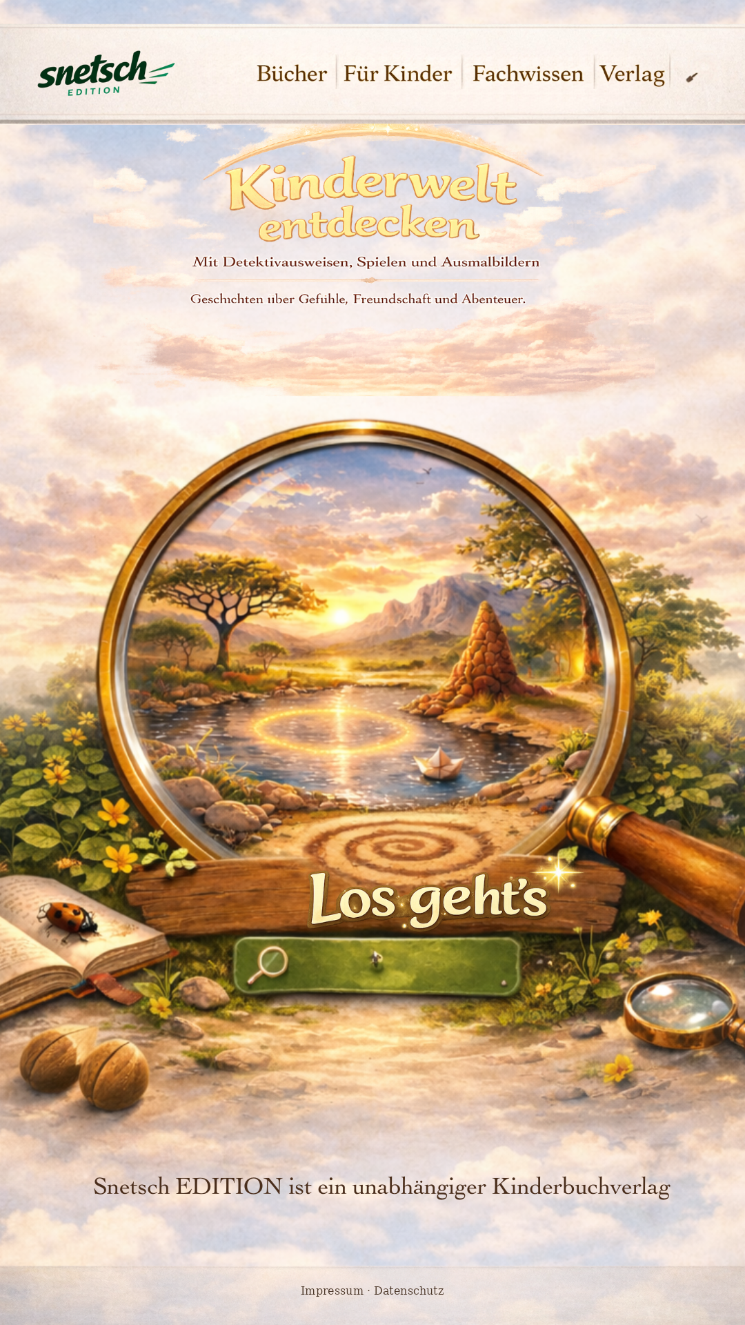 Snetsch Edition Startseite